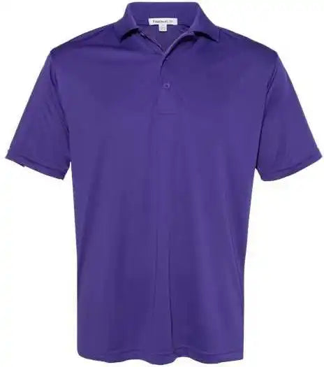 Featherlite 0100 Value Polyester Polo Purple