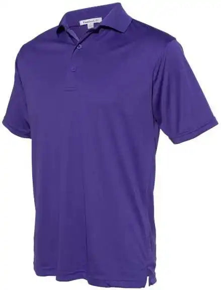 Featherlite 0100 Value Polyester Polo Purple