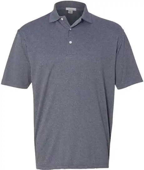 Featherlite 0469 Moisture Free Mesh Polo Heathered Navy