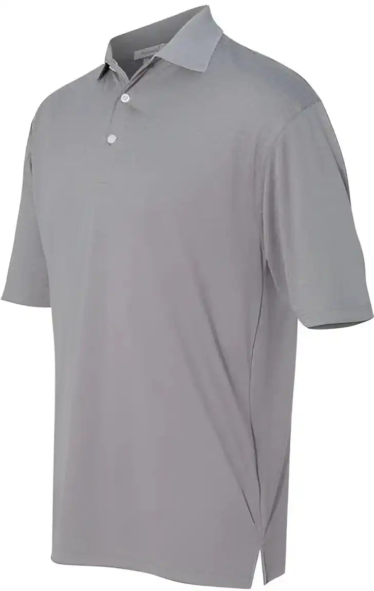Featherlite 0469 Moisture Free Mesh Polo Heathered Steel