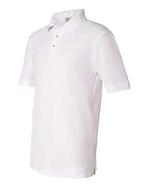 Featherlite 0500 Silky Smooth Piqu Polo - White