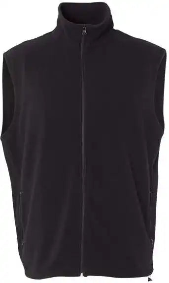 Featherlite 3310 Unisex Microfleece Full-zip Vest - Onyx Black