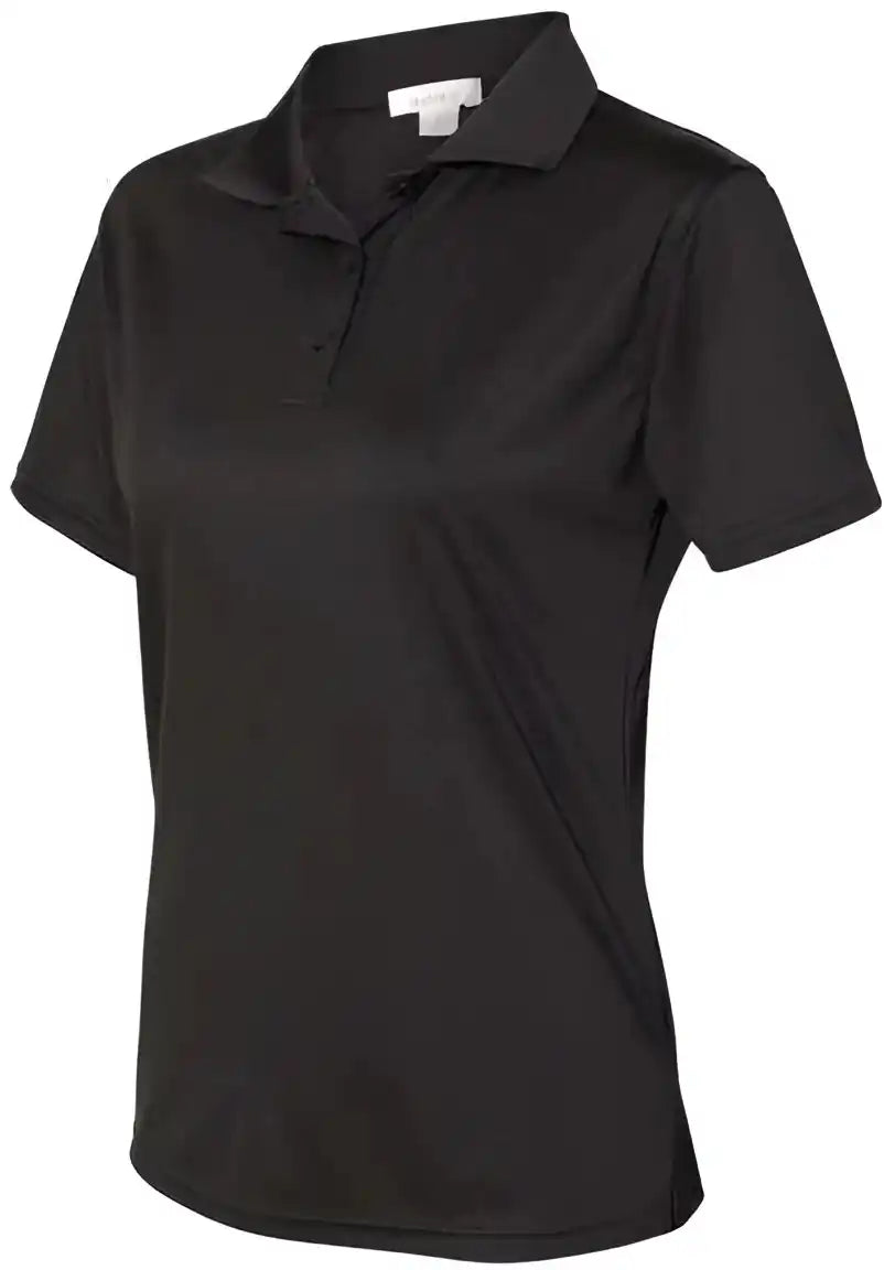 Featherlite 5100 Women’s Value Polyester Polo - Black