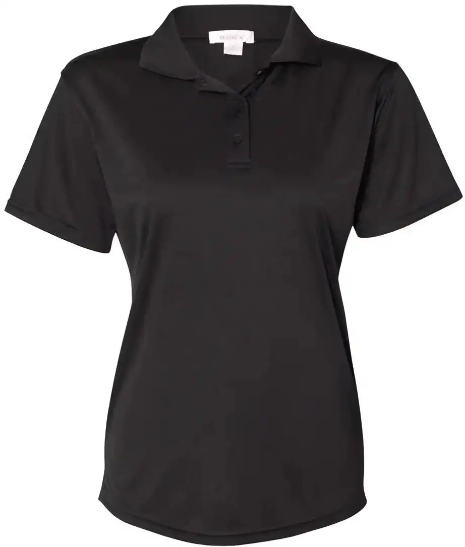 Featherlite 5100 Women’s Value Polyester Polo - Black