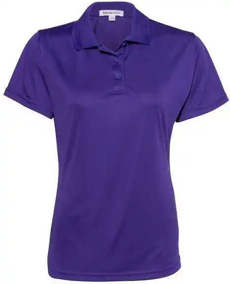 Featherlite 5100 Women’s Value Polyester Polo - Purple