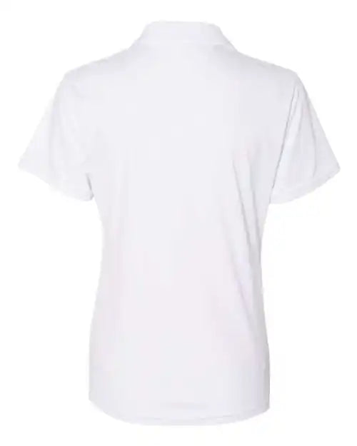 Featherlite 5100 Women’s Value Polyester Polo White
