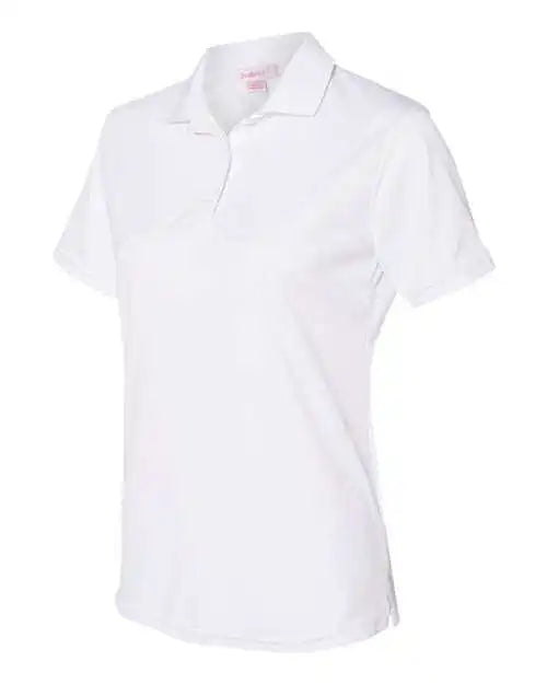 Featherlite 5100 Women’s Value Polyester Polo - White