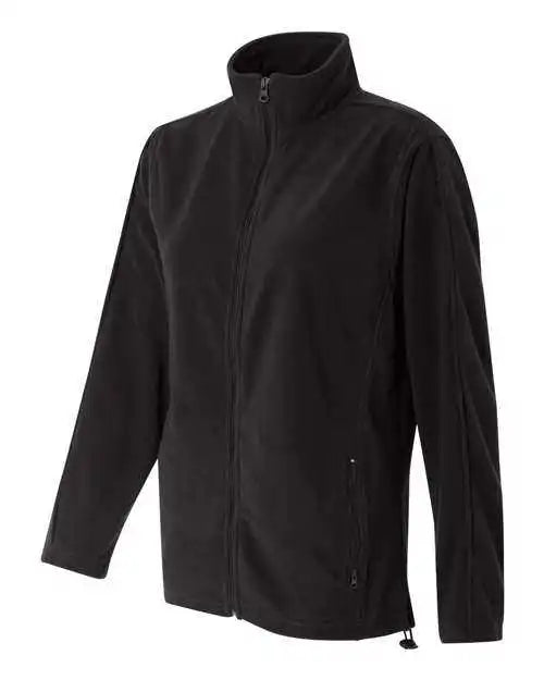 Featherlite 5301 Women’s Microfleece Full-zip Jacket - Onyx Black