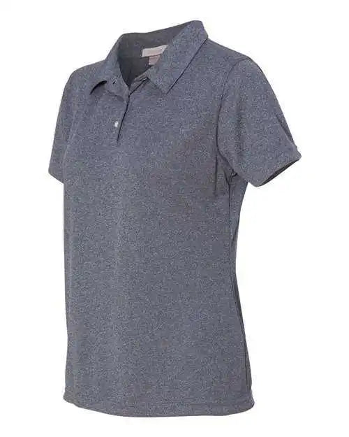 Featherlite 5469 Women’s Moisture Free Mesh Polo - Heathered Navy