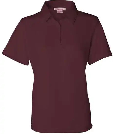 Featherlite 5469 Women’s Moisture Free Mesh Polo - Maroon