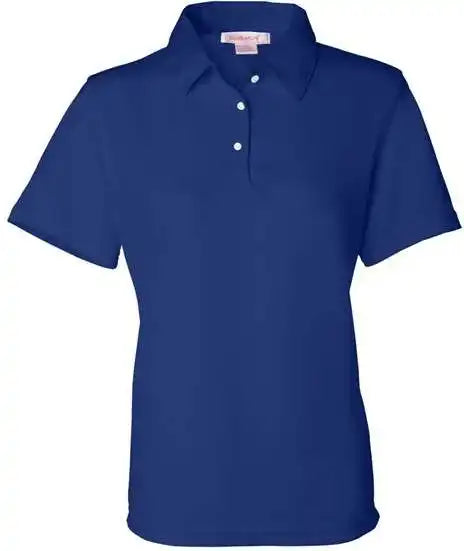 Featherlite 5469 Women’s Moisture Free Mesh Polo Royal