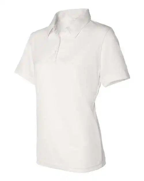 Featherlite 5469 Women’s Moisture Free Mesh Polo White