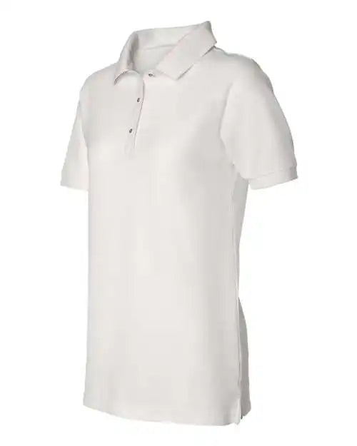 Featherlite 5500 Women’s Silky Smooth Piqu Polo - White