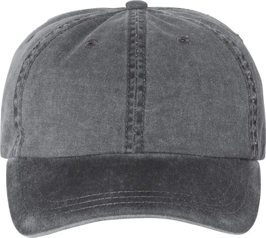 Valucap Sp500 Pigment-dyed Cap - Black - one Size Fits Most