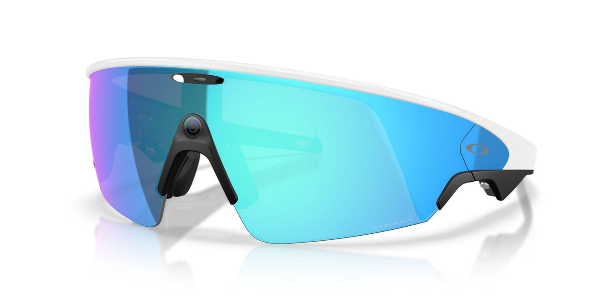 Oakley Meta Vanguard Sunglasses - White Prizm Sapphire - HIT a Doulbe - 2