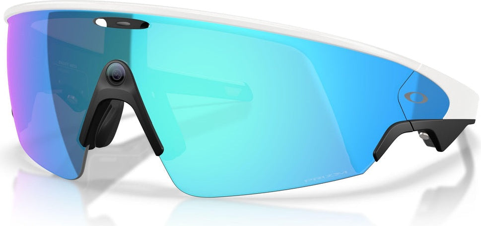 Oakley Meta Vanguard Sunglasses - White Prizm Sapphire - HIT a Doulbe - 1