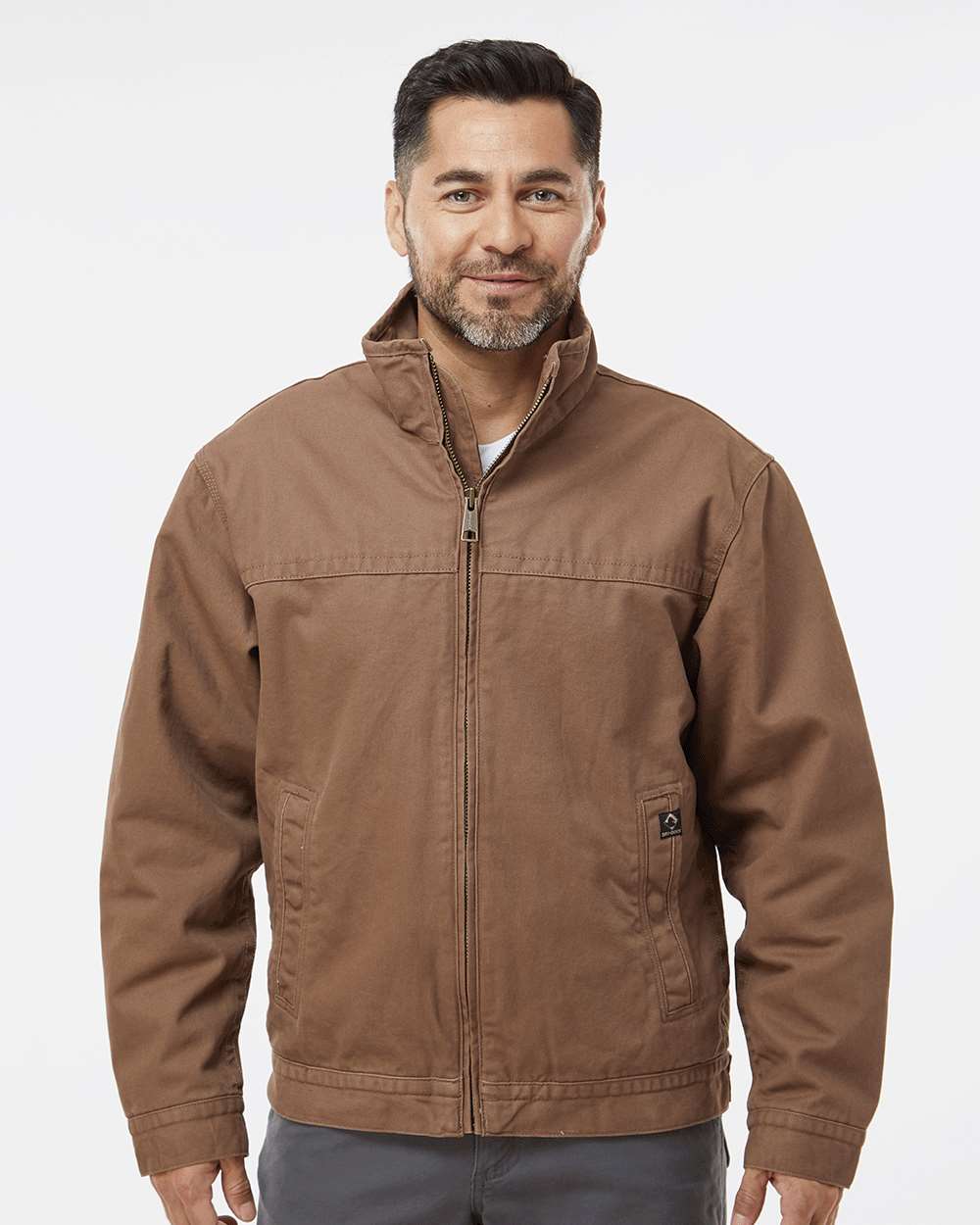 Field Khaki Maverick Boulder Cloth™ Jacket with Blanket Lining Tall Sizes - 5028T plain