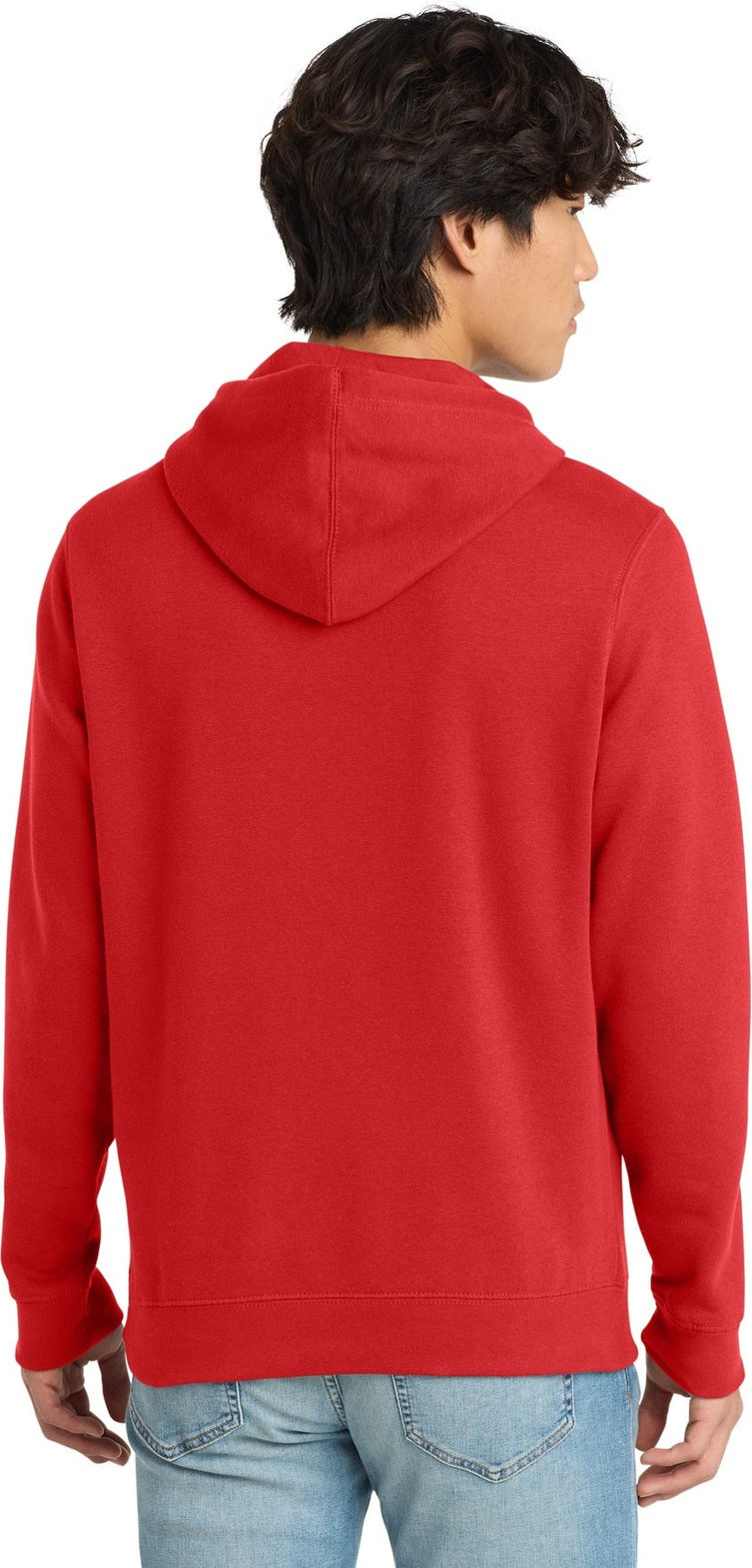 FieryRed District V.I.T. Fleece Hoodie DT6100
