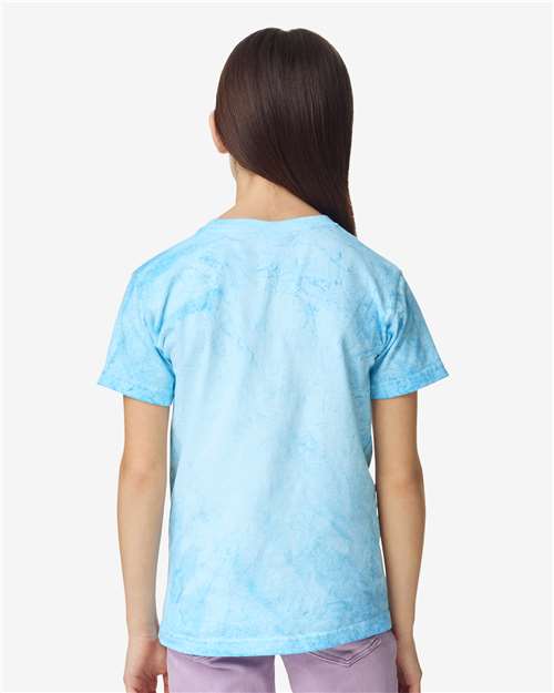 Fiji Blue Colorblast™ Youth Heavyweight T-Shirt - 1745Y