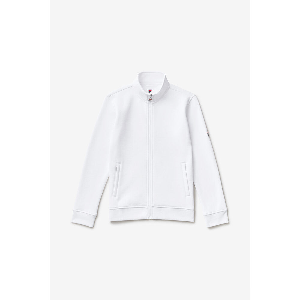 Fila Boys' Essentials Fleece Jacket White