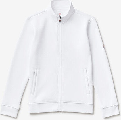 Fila Boy’s Essentials Fleece Jacket (white)