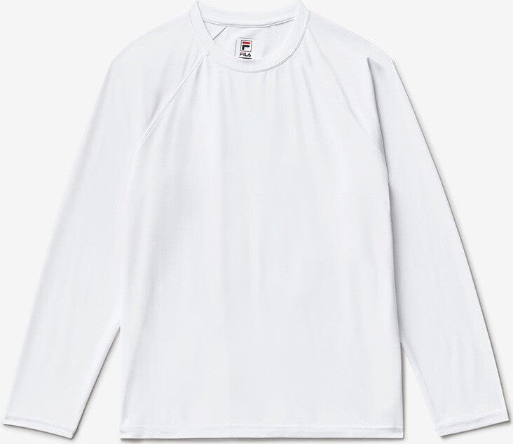 Fila Boys’ Uv Blocker Long Sleeve - White