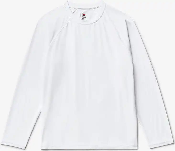 Fila Boys’ Uv Blocker Long Sleeve White
