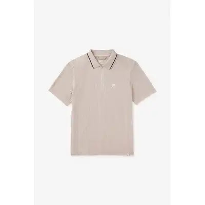 Fila Challenger Cable Zip Polo Men’s Beige