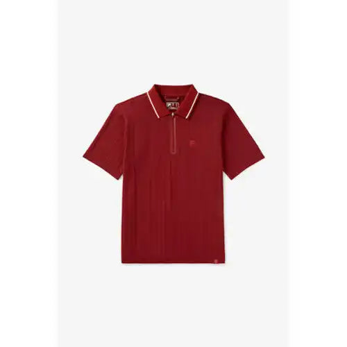 Fila Challenger Cable Zip Polo Men’s Syrah