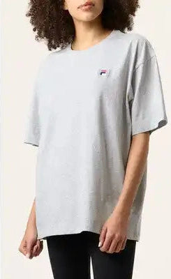 Fila Classic Relaxed Tee Unisex Gray Heather