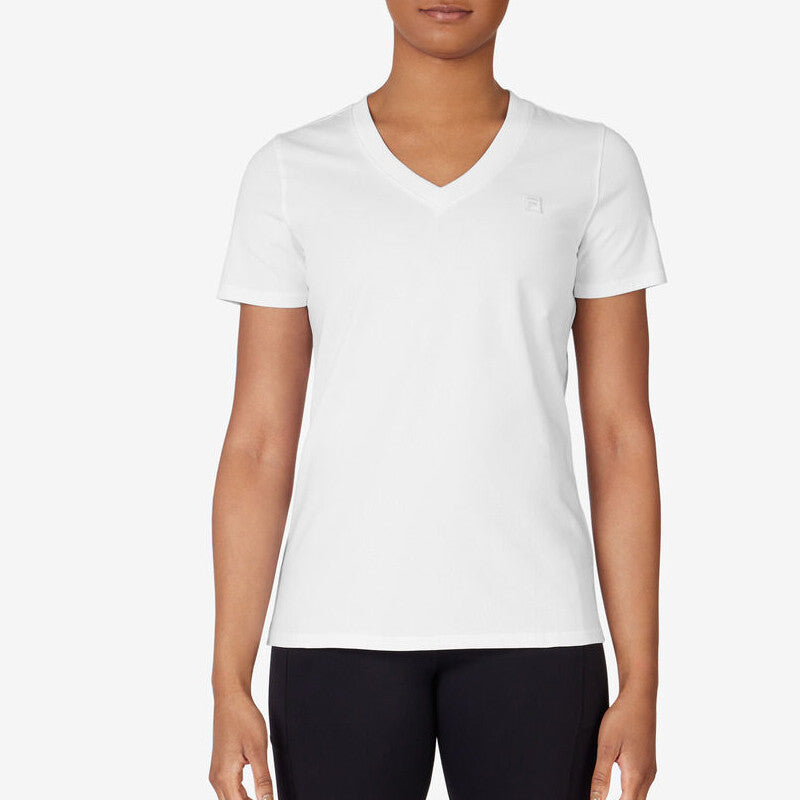 Fila Elevated Essentials V-neck Tee (w)