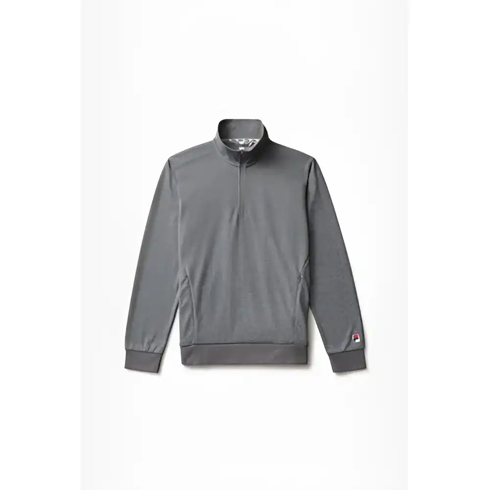 Fila Essentials Long Sleeve 1/4 Zip Top Men’s - Gray