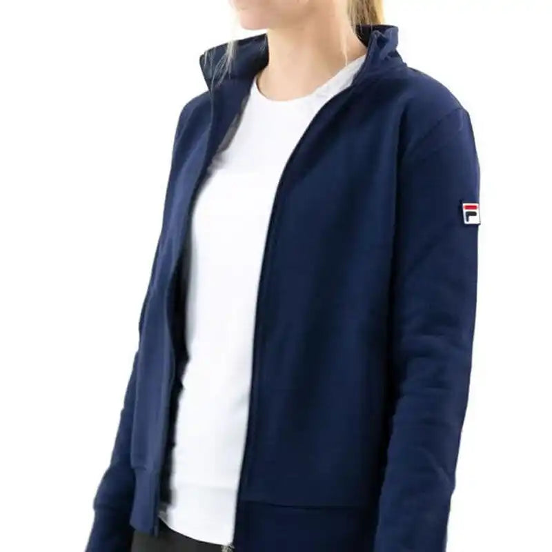 Fila Essentials Match Fleece Full Zip Jacket Women’s Navy