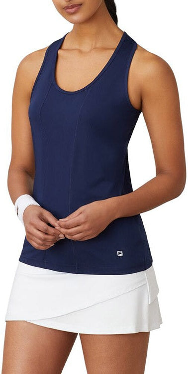 Fila Essentials Racerback Tank (w) (navy)