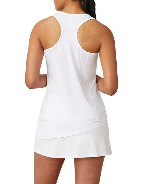 Fila Essentials Racerback Tank (w) (white)