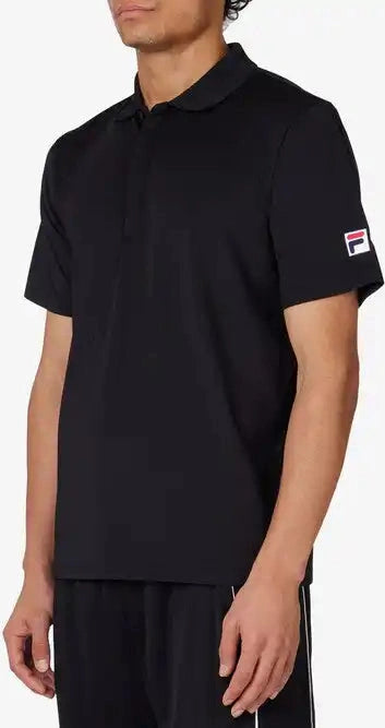 Fila Essentials Short Sleeve Polo Men’s Black