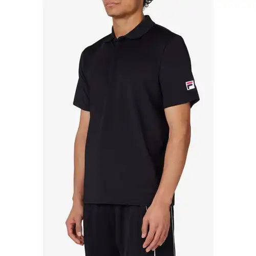Fila Essentials Short Sleeve Polo Men’s Black