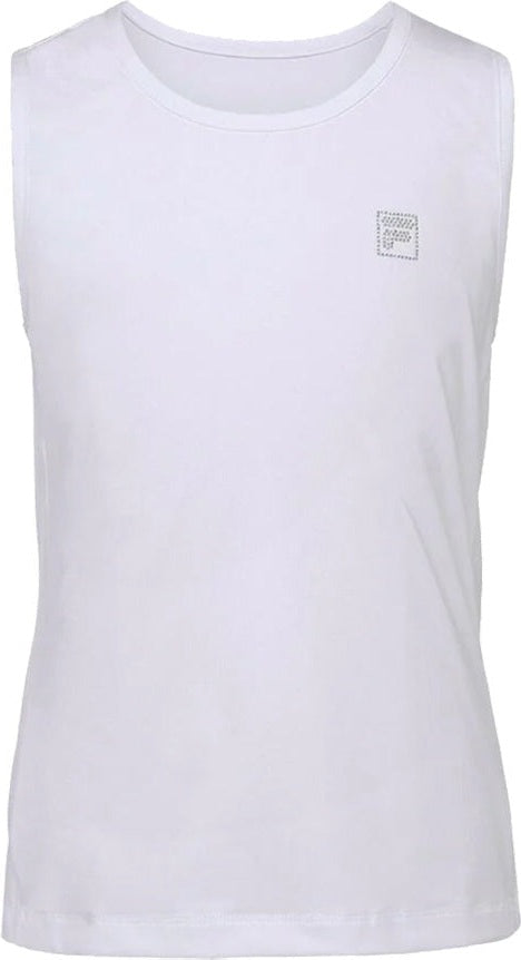 Fila Girls’ Full Coverage Tank - White
