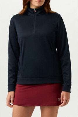 Fila Long Sleeve 1/4 Zip Women’s - Black - Ladies Xs