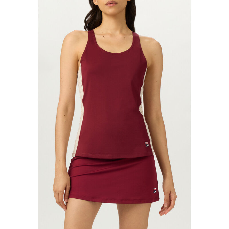 Fila Performance Iconic Racerback Tank (w) (cabernet)