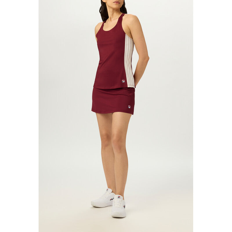 Fila Performance Iconic Racerback Tank (w) (cabernet)