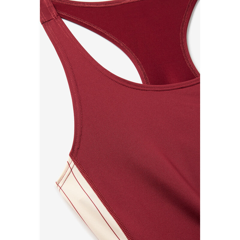 Fila Performance Iconic Racerback Tank (w) (cabernet)