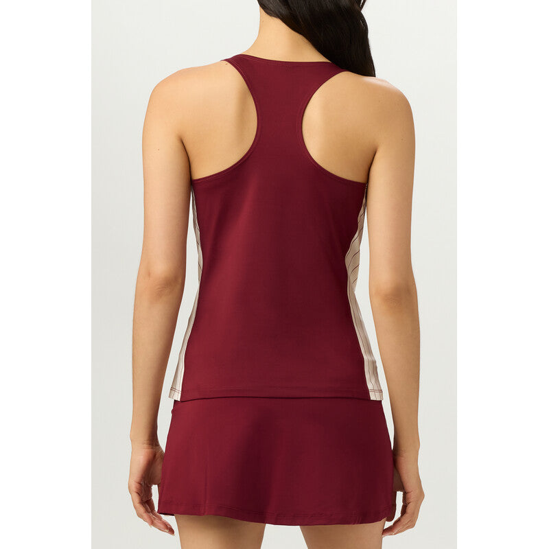 Fila Performance Iconic Racerback Tank (w) (cabernet)
