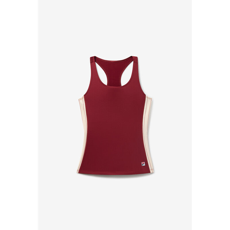 Fila Performance Iconic Racerback Tank (w) (cabernet)