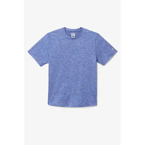 Fila Pickleball Scallop Hem Heathered Tee Men’s Blue