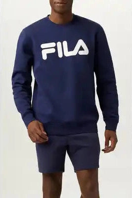Fila Sportstyle Linear Logo Long Sleeve Crew Men’s Navy