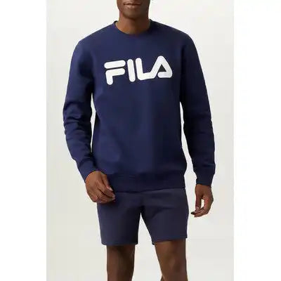 Fila Sportstyle Linear Logo Long Sleeve Crew Men’s Navy