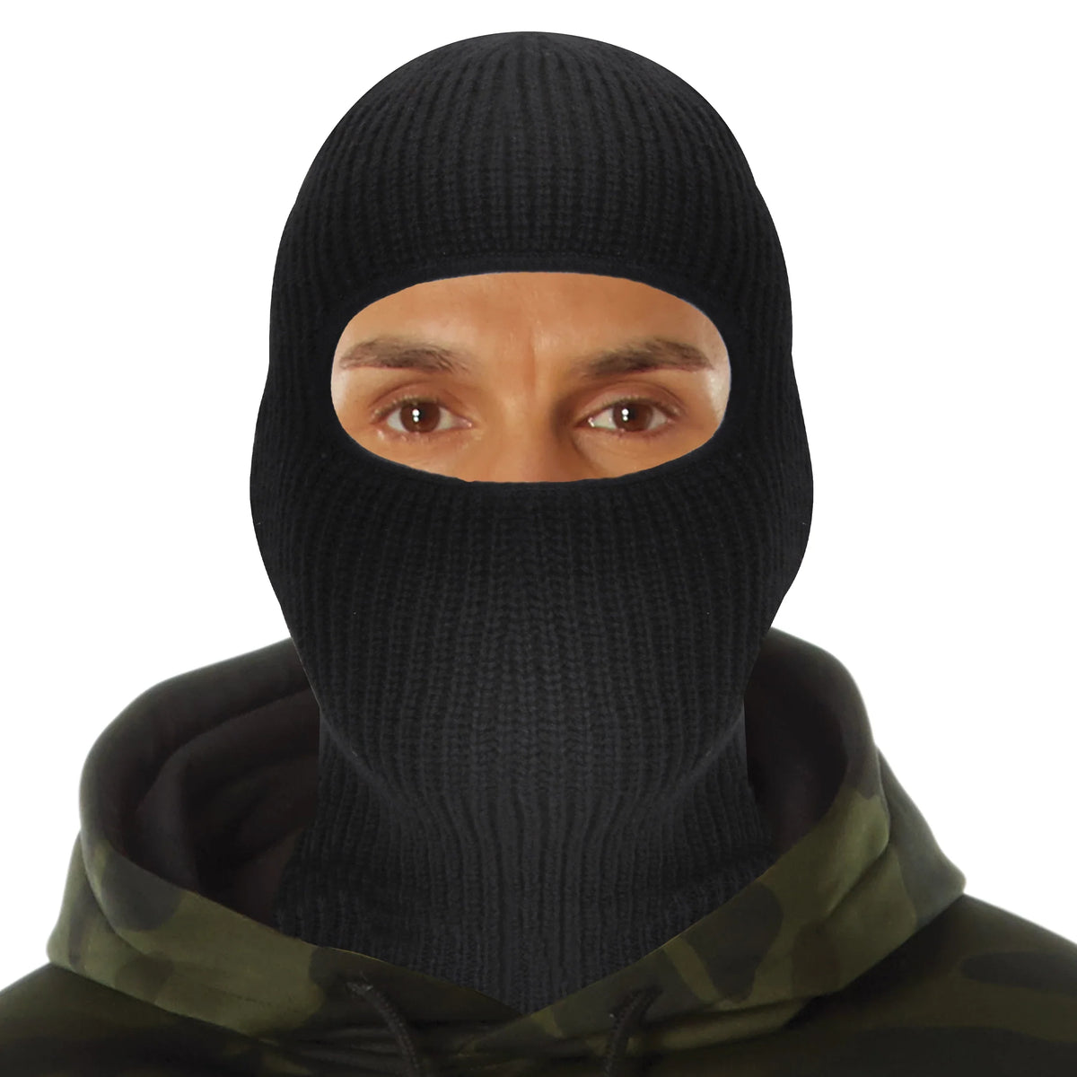 Fine Knit one Hole Facemask