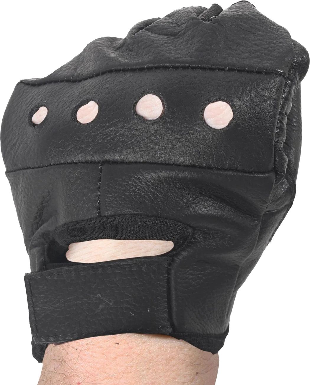 Fingerless Biker Gloves