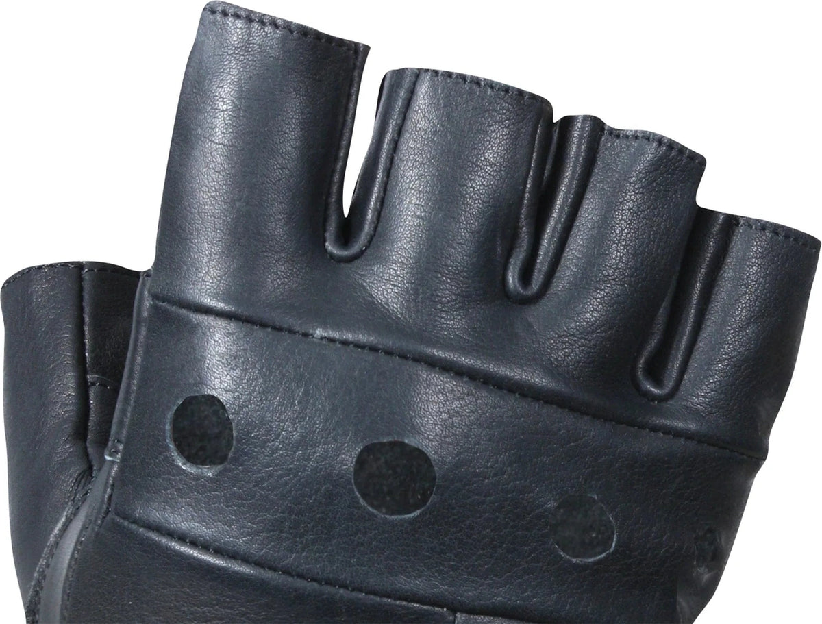 Fingerless Biker Gloves